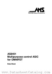 AS8401 datasheet pdf Austria Mikro Systems