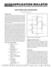 AB-027 datasheet pdf Burr Brown