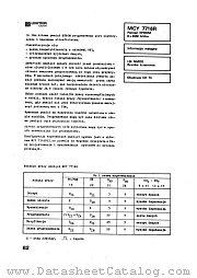 MCY7716 datasheet pdf Ultra CEMI