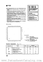 MC14013 datasheet pdf Ultra CEMI