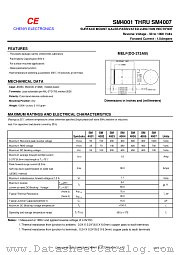 SM4001 datasheet pdf Chenyi Electronics