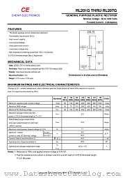 1N207G datasheet pdf Chenyi Electronics