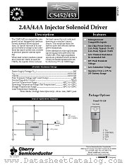 CS452 datasheet pdf Cherry Semiconductor