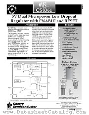 CS8361 datasheet pdf Cherry Semiconductor