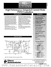 CS5124 datasheet pdf Cherry Semiconductor