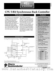 CS5155H datasheet pdf Cherry Semiconductor