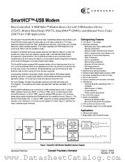 SMARTHCF-USB datasheet pdf Conexant