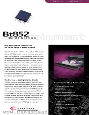 BT852 datasheet pdf Conexant