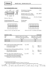 DAF814A datasheet pdf Diotec Elektronische