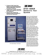 DTS-1600A datasheet pdf Directed Energy