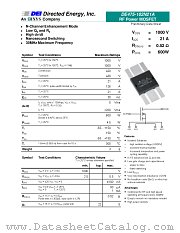 DE475-102N21A datasheet pdf Directed Energy