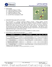 LP7512P70 datasheet pdf Filtronic