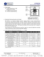 LP6836 datasheet pdf Filtronic