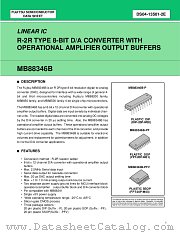 MB88346B datasheet pdf Fujitsu Microelectronics