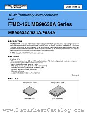 MB90634A datasheet pdf Fujitsu Microelectronics