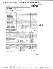 FT5757M datasheet pdf Fujitsu Microelectronics
