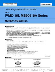 MB90611A datasheet pdf Fujitsu Microelectronics