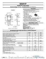 SD241P datasheet pdf General Semiconductor