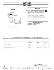 BB745S datasheet pdf General Semiconductor