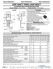 UGF10BCT datasheet pdf General Semiconductor