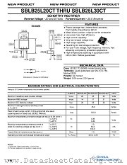 SBLB25L25CT datasheet pdf General Semiconductor