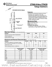 ZTK33A datasheet pdf General Semiconductor