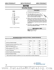 BAT86 datasheet pdf General Semiconductor