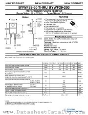 BYWF29-200 datasheet pdf General Semiconductor