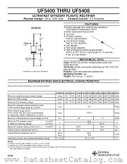 UF5404 datasheet pdf General Semiconductor