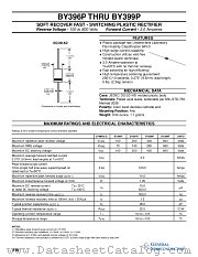 BY399P datasheet pdf General Semiconductor
