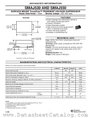SMAJ550 datasheet pdf General Semiconductor