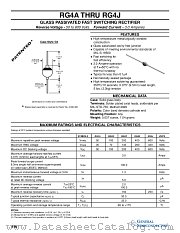 RG4J datasheet pdf General Semiconductor