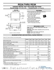 RS3A datasheet pdf General Semiconductor
