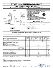 BYWB29-200 datasheet pdf General Semiconductor