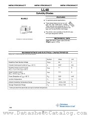 LL48 datasheet pdf General Semiconductor