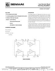 LX509 datasheet pdf Gennum Corporation