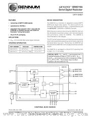 GS9015A datasheet pdf Gennum Corporation