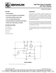 LS505 datasheet pdf Gennum Corporation
