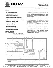 GS3027 datasheet pdf Gennum Corporation