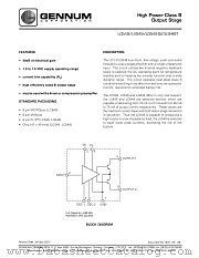 LD549 datasheet pdf Gennum Corporation