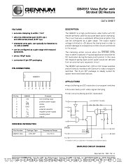 GB4551 datasheet pdf Gennum Corporation