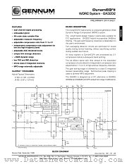 GA3202 datasheet pdf Gennum Corporation