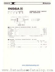 1N56AH datasheet pdf Hitachi Semiconductor