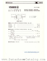 1S85H datasheet pdf Hitachi Semiconductor