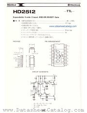 HD2512 datasheet pdf Hitachi Semiconductor