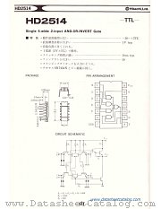 HD2514 datasheet pdf Hitachi Semiconductor