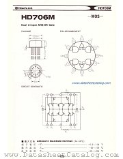 HD706M datasheet pdf Hitachi Semiconductor