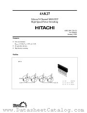 4AK27 datasheet pdf Hitachi Semiconductor