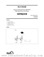 HAT2024R datasheet pdf Hitachi Semiconductor