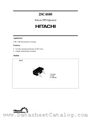 2SC4680 datasheet pdf Hitachi Semiconductor